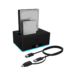 RAIDSONIC Icy Box IB-127CL-U3 2.5/3.5zoll SATA Dockingstation USB3.2 (Gen1)