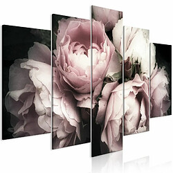 Paris Prix Tableau Imprimé Smell of Rose Wide 100 x 200 cm 