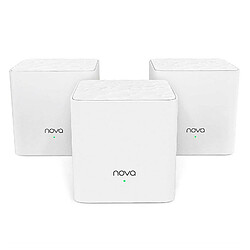 Router Tenda Nova MW3 3 Pack WiFi Mesh System Dual Band Bianco