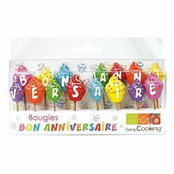 Scrapcooking 15 bougies Bon anniversaire