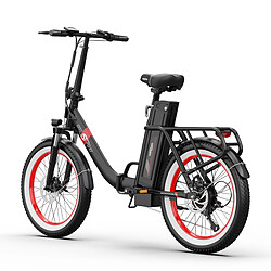 Avis Vélo électrique pliable OneSport OT16-2 20" Moteur 250 W Batterie 48 V 17 Ah - Rouge