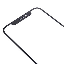 Acheter Wewoo Pour iPhone X lentille frontale extérieure en verre d'origine pièce détachée