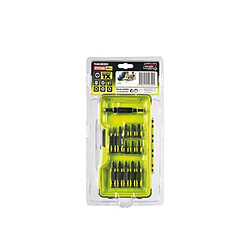 Coffret RYOBI 40 accessoires de vissages RYOBI spécial impact RAK40SDI