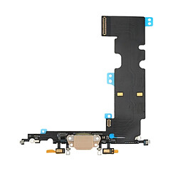 Wewoo Pour iPhone 8 Plus Port or de charge Câble flexible Flex Cable pièce détachée