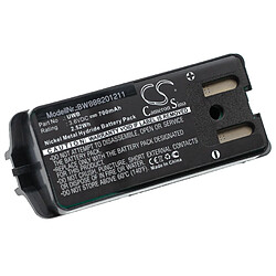 vhbw batterie remplace JAY UWB pour radio talkie-walkie (700mAh, 3,6V, NiMH)