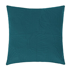 Avis Atmosphera, Createur D'Interieur Parure Lit Jungle 260 x 240 cm Bleu canard - Atmosphera