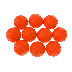 10 Pièces PU Mousse éponge Entraînement De Golf Balles Molles Balles De Pratique De Golf Orange