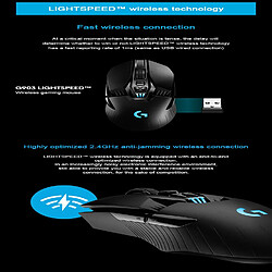 Acheter Universal Souris gaming sans fil RGB 16000dpi mise à niveau pour les gamers sportifs E