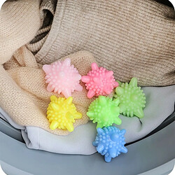 Acheter Wewoo 5 PCS Anti-Enroulement Forte Décontamination Ball Lave-Linge Maison Starfish Balle De Nettoyage Solide