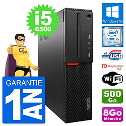 PC Lenovo ThinkCentre M800 SFF Core i5-6500 RAM 8Go Disque 500Go Windows 10 Wifi · Occasion 