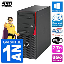 PC Tour Fujitsu Esprimo P720 Intel G3220 RAM 8Go SSD 2To Windows 10 Wifi · Occasion 