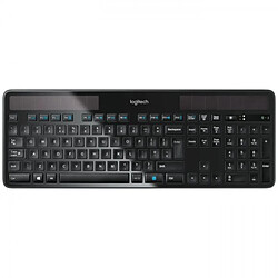 LOGITECH - Clavier sans fil solaire K750 - AZERTY - Noir 