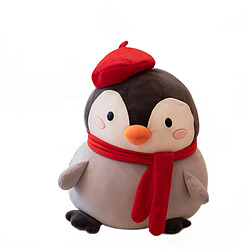 Universal Peluche pingouin kawaii peluche pingouin avec chapeau jouet bébé compagnon oreiller douceur animal poupée enfant fille cadeau d'anniversaire | peluche animaux 