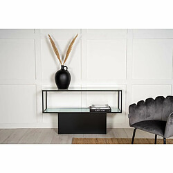 Furniture Fashion Console en verre et acier Maglehem.