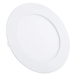 Wewoo Lampe ronde blanche de lumière de panneau de la 12cm 6W avec le conducteur de LED, 30 LED SMD 2835, flux lumineux: 390LM, CA 85-265V, taille de découpe: 11cm