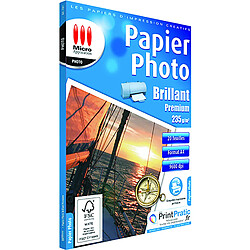 Pack de 20 papiers photo brillant micro application ma-5381 format a4