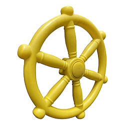 Roue Portative De Bateau De Pirate De 18.81 Pouces Pour Le Jeu De Balançoire Extérieur Bleu Arrière-cour bateau pirate enfants volant jouets pirate