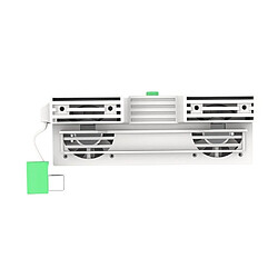 Acheter Justgreenbox Double ventilateur de refroidissement pour console de jeu N-Switch Host Dock Stand Cooler Radiateur avec deux modes - 3654657659950