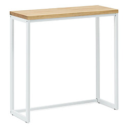 Ds Meubles Table Console Icub -30x100x80cm Blanc