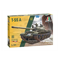 Italeri 7081S 1:72 T-55 - Modélisme, kit de Construction sur Pied, Bricolage, Loisirs, Collage, Plastique - Couleur Camouflage 