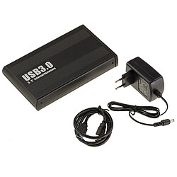 Kalea-Informatique Boitier Baie USB 3.0 5G pour disque SATA 3.5 connecteur 22 points 15+7