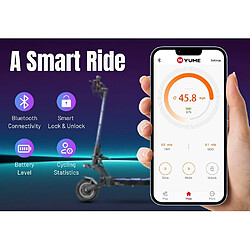 Avis YUME HAWK Pro Scooter électrique pneus de route sans chambre à air 10x4,5", moteur 3000W * 2