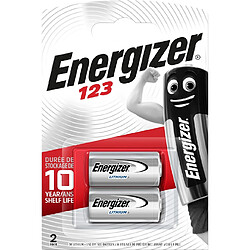 pile lithium - photo - 123 - lot de 2 - energizer 168495 