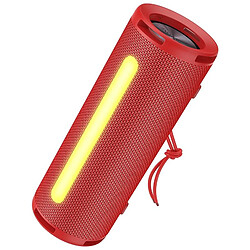 Yonis Enceinte Bluetooth 5W Puissante Autonomie 3h FM TF TWS Enceinte Bluetooth Sportive TWS 5W Puissante Autonomie 3H Supporte Carte TF FM Rouge YONIS