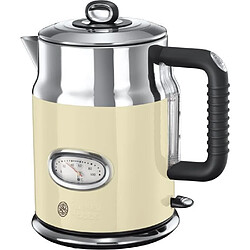 RUSSELL HOBBS 21670-70 - Bouilloire Retro - 1,7 L - 2400 W - Creme pas cher