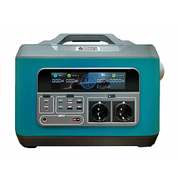 Konner & Sohnen Centrale électrique portable KS 2200PS-FC avec batterie intégrée, puissance nominale 2200 W, puissance de crête 4000 W, batterie 2220 Wh