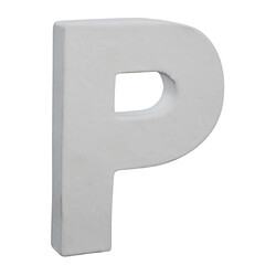 Petite lettre P Décopatch 12cm