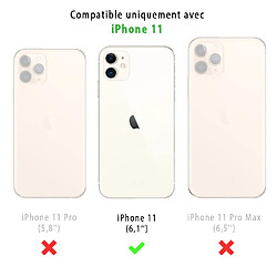 LaCoqueFrançaise Coque iPhone 11 360 intégrale transparente Attachiante Tendance La Coque Francaise.