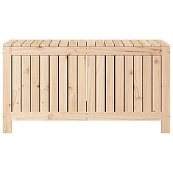 Avis Helloshop26 Coffre boîte meuble de jardin rangement 115 x 49 x 60 cm bois massif de pin 02_0013001