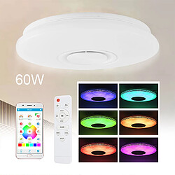 Universal Plafond couleur RGB dimmable Bluetooth musique haut-parleur télécommande