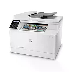 HP M183FW Imprimante Multifonction Impression Recto Verso Laser Wi-Fi Blanc 