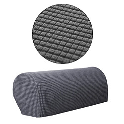 Avis ensemble de 4 accoudoirs de sofa de meubles de flanelle couvre protecteurs gris u0026 bordeaux