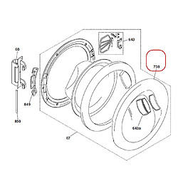 Hoover PROTECTION HUBLOT EXTERIEUR PROTECTION HUBLOT EXTERIEUR pour LAVE LINGE HOOVER - 41000757