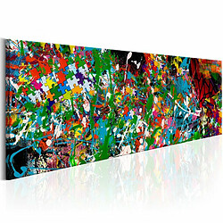 Paris Prix Tableau Imprimé Artistic Puzzle 45 x 135 cm 