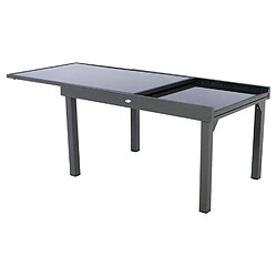 Avis Hesperide Table de jardin extensible Piazza - 10 Personnes - Gris graphite