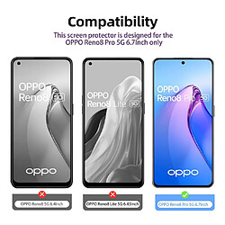 Acheter Htdmobiles Verre trempe pour Oppo Reno 8 Pro 5G / Reno 4 Z 5G - [Lot de 2] film de protection transparent