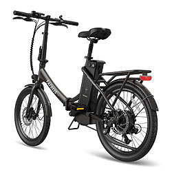 Vélo électrique FAFREES F20 Lasting - Moteur 250W Batterie 36V18.2Ah Assisted Autonomie 120KM Frein à Disque Mécanique - Noir pas cher