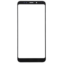 Wewoo Écran avant lentille en verre pour Xiaomi Redmi 5 Plus (noir)