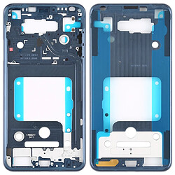 Wewoo Plaque de cadre LCD de boîtier avant pour LG V30 / VS996 / LS998U / H933 / LS998U / H930 bleu 