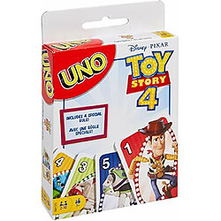 Mattel Games UNO avec Disney Pixar Toy Story 4 - Jeu de cartes pour enfants et famille 