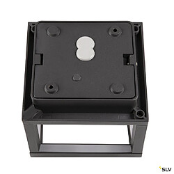 Plafonnier extérieur SLV QUADRULO, anthracite, avec LED intégrée, 7,5W, 3000K, IP55