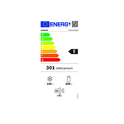 Réfrigérateur américain 495l 81.7cm nofrost - RF50C530ES9 - SAMSUNG