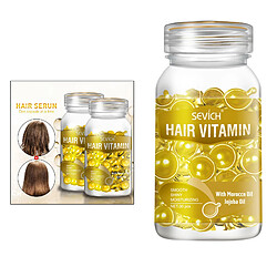 Capsule De Sérum De Vitamine De Cheveux Avec Des Cheveux De Réparation D'huile De Vitamines B5