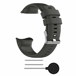 Wewoo Bracelet pour montre connectée Smartwatch avec de montre-bracelet POLAR Vantage V Gris