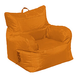 Alter Fauteuil rembourré avec accoudoirs, couleur orange, Dimensions 80 x 80 x 80 cm 