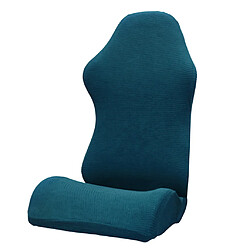 Housse De Protection Pour Fauteuil Pivotant Pour Ordinateur Extensible Bleu